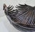 Contemporary Palecek Sculptural Metal Palm Leaf Centerpiece Bowl – Made in Philippines Vintage For Sale - Image 3 of 8