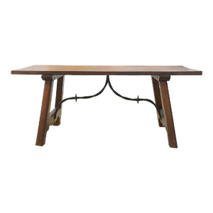 1930s Spanish Walnut Coffee Table