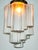 1920s French Art Deco Etched Skyscraper Pendant Light, 1920s For Sale - Image 5 of 7