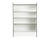 Italian White Laminated Plastic Storage Unit with Shelves and Sliding Doors from La Rinascente, 1960s For Sale - Image 6 of 11