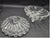 Glass Vintage 1950s Crystal Glass Clam Shell Candy Dish Jewelry Trinket Box W Lid For Sale - Image 7 of 7