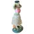 Original post-war ceramic chalkware dancing Hawaiian Hula girl figurine made from lightweight plaster and painted in...