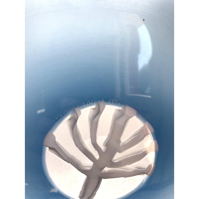 Glass Four Seasons Series Winter Plate by Laura De Santillana for Venini, 1992 For Sale - Image 7 of 8