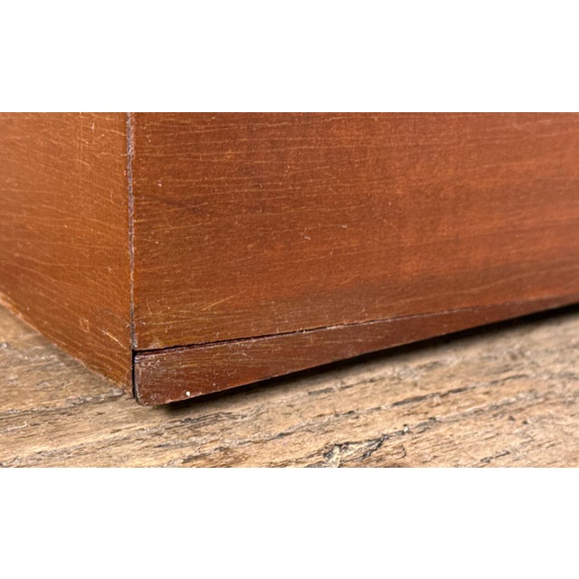 Antique c.1920's Benson & Hedges Wooden Cigar Humidor Box For Sale - Image 15 of 17