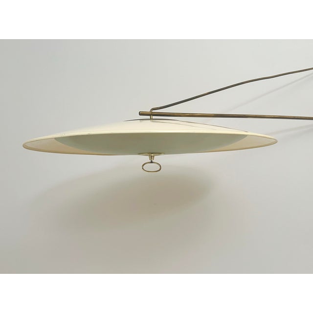 Wall Lamp attributed to Gio Ponti, 1950s, in Flawless conditions. Designed 1950 to 1959 This piece is designed in the...