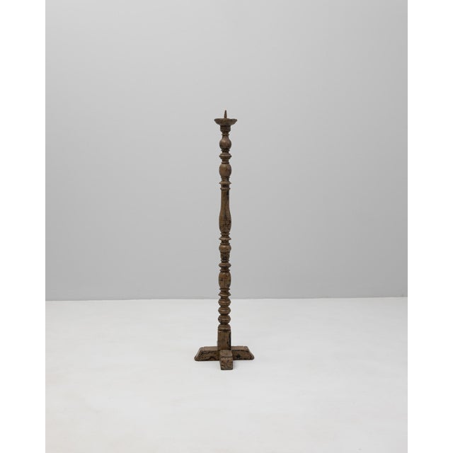 19th Century French Wooden Candlestick For Sale - Image 17 of 18