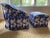 Curvy Custom Chair and Ottoman Upholstered in Ralph Lauren Upholstered in Ralph Lauren’s iconic Staffordshire Blue This...