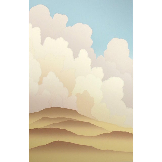 1980s Jim Boutwell "Prairie Bluffs" Diptych of 2 Signed Numbered Serigraph Art Prints For Sale - Image 4 of 6