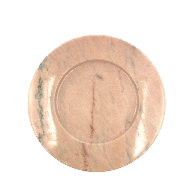 Pink Marble Centerpiece / Tray, Up&Up Italy, 1970s For Sale - Image 12 of 13