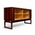 Brown Vintage Axel Christiansen Odder Rosewood Tambour Credenza Sideboard 1960s For Sale - Image 8 of 12