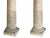 French Columns Antique Limestone - French Doric Style - A Pair For Sale - Image 3 of 5