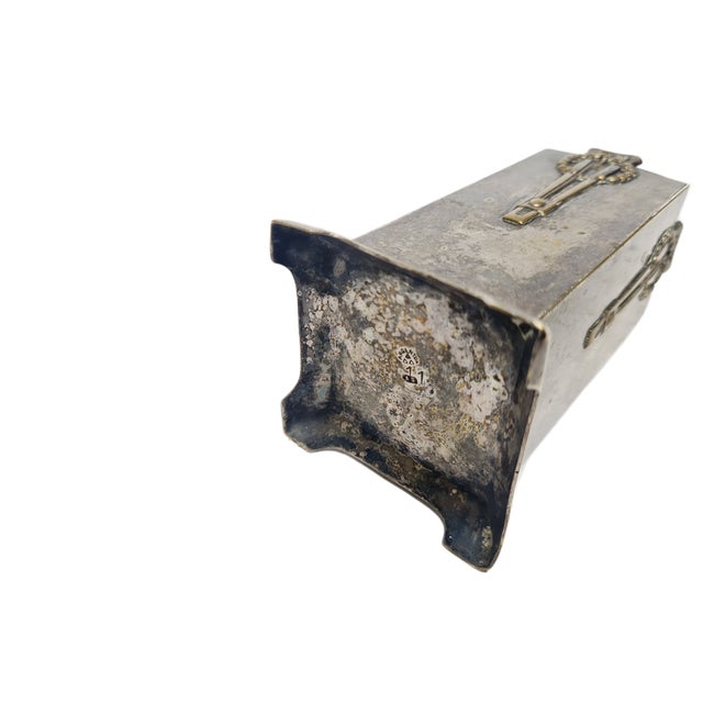 Art Deco Napkin Holder from Argentor, Hungary, 1900s For Sale - Image 6 of 11