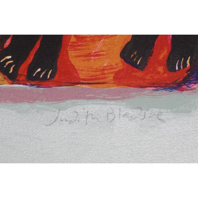 This colorful rendering of cats by Judith Bledsoe reflects the artist's love of animals and passion. Tropical Cats Judith...