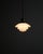 Mid-Century Finnish Glass & Chrome 1612 Pendant from Taito, Finland, 1940s For Sale - Image 4 of 6