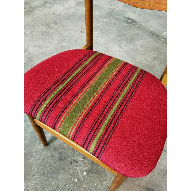 Mid-Century Modern Vintage Danish Chairs, 1970, Set of 4 For Sale - Image 3 of 9