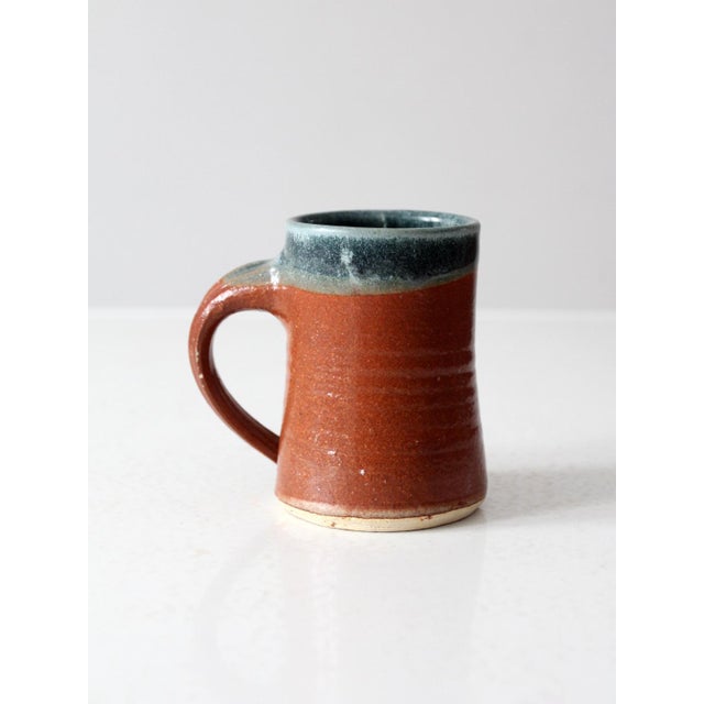 Vintage Studio Pottery Mug For Sale - Image 6 of 10