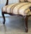 Wood Flexsteel French Upholstered Fauteuil Armchair For Sale - Image 7 of 10