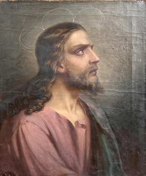 Christ in Prayer, 1800s, Oil on Canvas