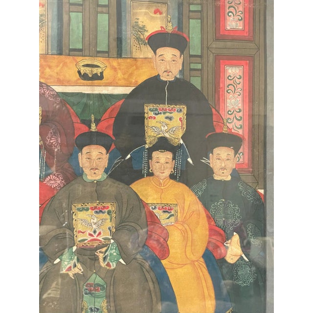 Chinese Family, 1800s, Painting For Sale - Image 3 of 11