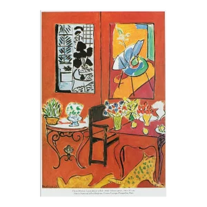 1987 After Henri Matisse "Large Interior in Red", Second Edition Full-Color Print