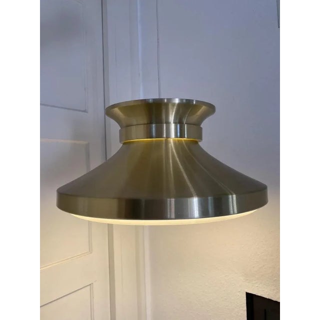 Mid-Century Modern Mid-Century Modern Swedish Pendant Lamp by Carl Thore for Granhaga Metallindustri, 1960s For Sale - Image 3 of 18