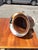 Late 20th Century Mid-Century Modern Brass and Walnut Champagne Cooler For Sale - Image 4 of 11