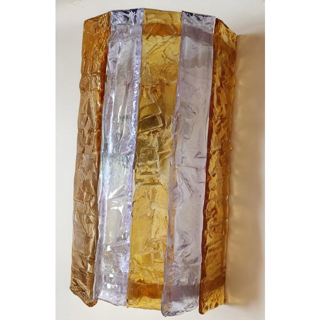 Large Murano Glass Wall Light, 1960s For Sale - Image 10 of 10