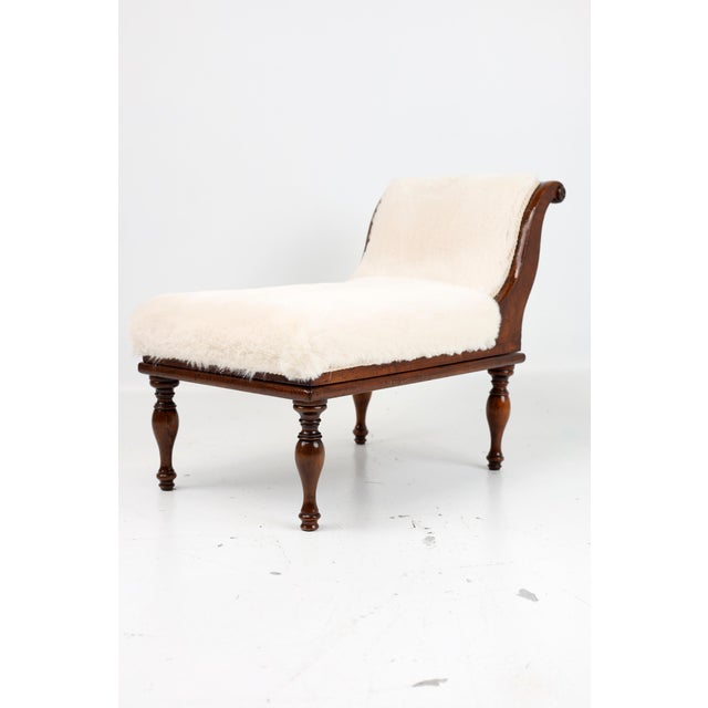 Victorian Style Ottoman in Mahagony, 1870s For Sale - Image 6 of 10