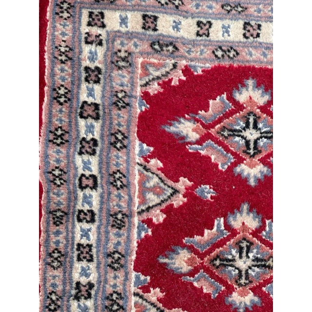 Small Vintage Pakistani Rug, 1980s For Sale - Image 9 of 13