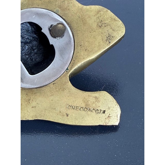 Pietrina Checcacci Brazilian Modern Bronze Hand Sculpture and Bottle Opener For Sale - Image 10 of 11