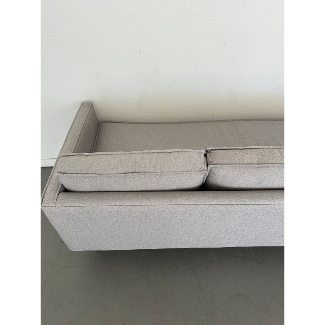 Wood West Elm Axel Sofa For Sale - Image 7 of 9