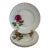 Vintage Ridgway Ironstone Anniversary Rose Dinner Plates, England – Set of 3 For Sale