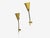 1950s Ajh, Adjustable Wall Sconces, Lacquered Metal, Brass, Sweden - a Pair For Sale - Image 10 of 10