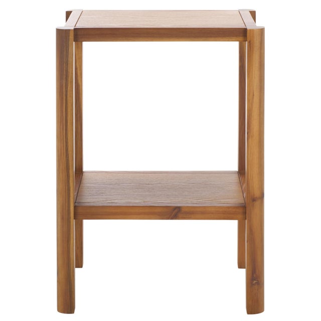 Chestnut Hendro Accent Table in Natural For Sale - Image 8 of 8
