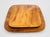 1960s 1960s Signed Blair Hawaii Koa Wood Serving Trays, Handcrafted American Modern Pair For Sale - Image 5 of 16