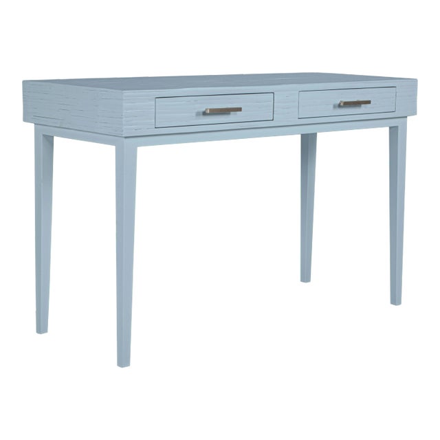 Athena Desk in Light Blue For Sale