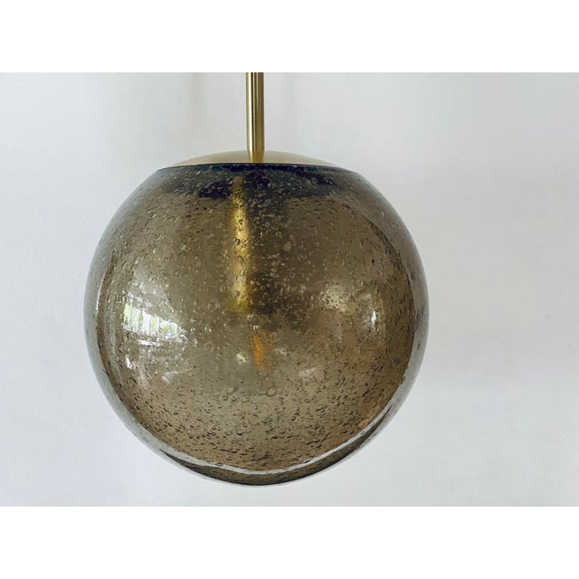 Mid-Century Globe Air Bubbles Ball Hanging Lamp from Peill & Putzler, 1960 For Sale - Image 10 of 13