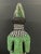 Late 20th Century African Tribal Art Carved Wood and Beaded Bamileke Statue From Cameroon For Sale - Image 11 of 14