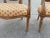 Wood French Louis XVI Style Arm Chairs/Pr. For Sale - Image 7 of 7