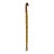 Mid 20th Century Handmade Organic Modern Natural Tropical Palm Wood Walking Cane For Sale
