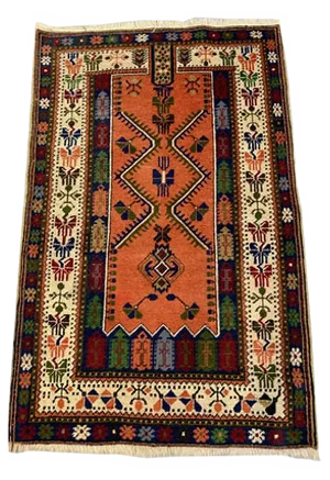 Vintage Turkish Anatolian Rug