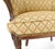 Tan Pair of Antique Carved Mahogany Upholstered Fireside Arm Chairs For Sale - Image 8 of 13