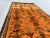 Vintage Afghan Baluchi Hand-Knotted Wool Rug in Burnt Orange & Navy | 2'1" X 4'11" | Tribal Rug For Sale - Image 9 of 11