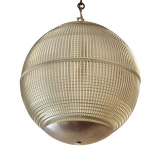 Industrial French Pendant Lamp from Holophane, 1930s For Sale