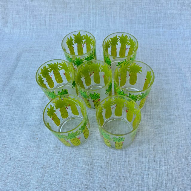 American Vintage Bloody Mary Plastic Cups- Set of 7 For Sale - Image 3 of 5