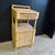 Wicker Bedside Table with Drawer, Shelf and Cupboard For Sale - Image 4 of 7