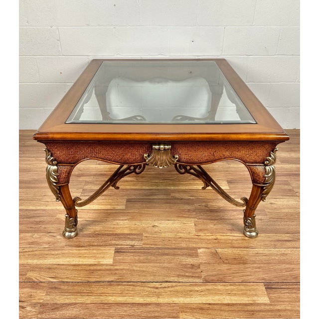 Early 21st Century Thomasville Safari Kilimanjaro Collection Occasional Coffee Table For Sale - Image 5 of 11