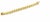 Mid 20th Century Mid 20th Century San Marco Italy 14k Yellow Gold Macaroni Link Bracelet For Sale - Image 5 of 8