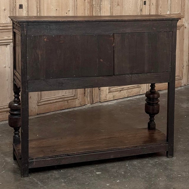 19th Century Rustic Dutch Neoclassical Raised Cabinet For Sale - Image 16 of 16
