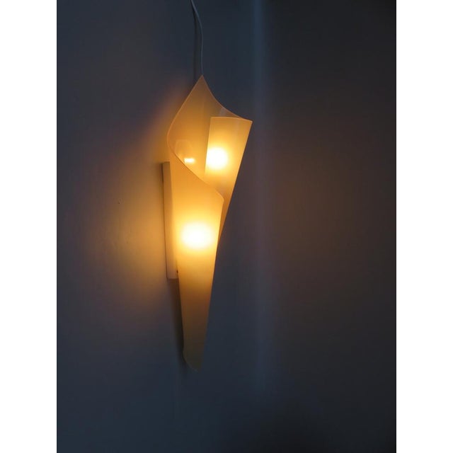 Big Acrylic Glass Wall Lights by Hanns Hoffmann for Hl-Leuchten, 1960s, Set of 2 For Sale - Image 11 of 18